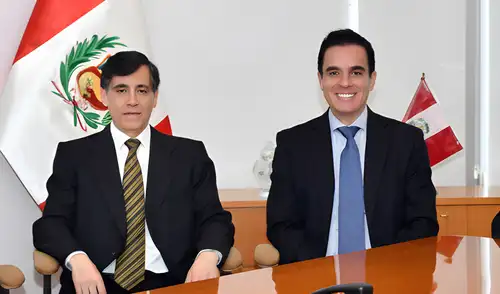 El empresario Fernando Espá fundó el partido Sí Creo que ha lanzado como candidato presidencial a su hermano Carlos Espá. Foto: Sí Creo