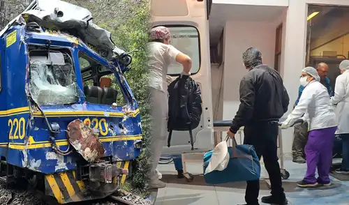 Accidente dejó saldo de un fallecido y 104 heridos. Foto: composición LR.