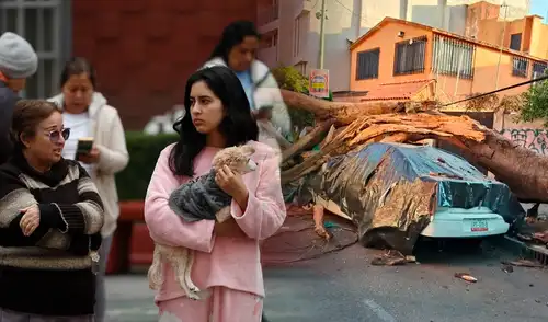 México vivio una mañana preocupante con un sismo de 6,5 grados. México vivio una mañana preocupante con un sismo de 6,5 grados.