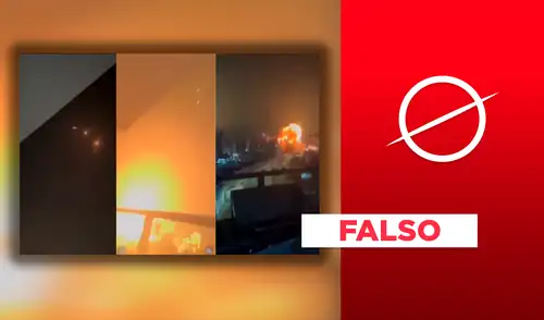 Video de ataque con proyectiles no ocurrió en Venezuela, sino en una base aérea de Israel Video de ataque con proyectiles no ocurrió en Venezuela, sino en una base aérea de Israel