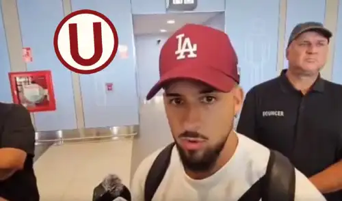 Caín Fara se ilusiona con Universitario y llena de elogios al club. Foto: Lr/Latin Media Caín Fara se ilusiona con Universitario y llena de elogios al club.