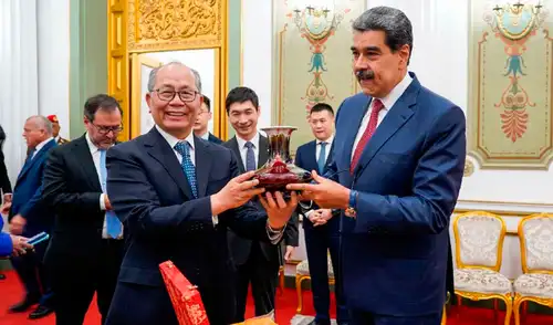 Maduro recibio el respaldo de China tras ser capturado por EE. UU. Maduro recibio el respaldo de China tras ser capturado por EE. UU.