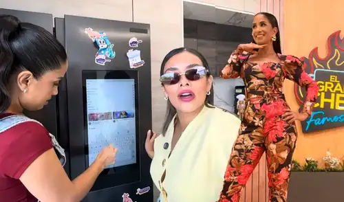 Nelly Rosinnelli será integrante de 'Arriba mi gente' para el 2026. Foto: Composición LR/YouTube/Latina. Nelly Rosinnelli será integrante de 'Arriba mi gente' para el 2026.