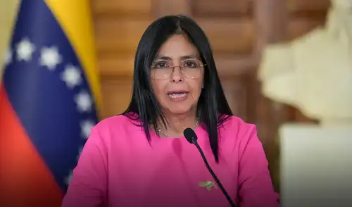 Delcy Rodríguez exigió la liberación de Nicolás Maduro a las horas de su captura por fuerzas estadounidenses.