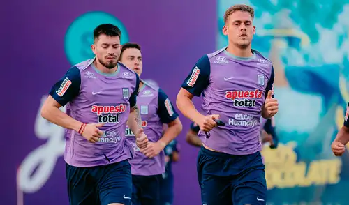 Todos los fichajes del equipo blanquiazul ya entrenan con el resto de sus compañeros. Foto: Alianza Lima
