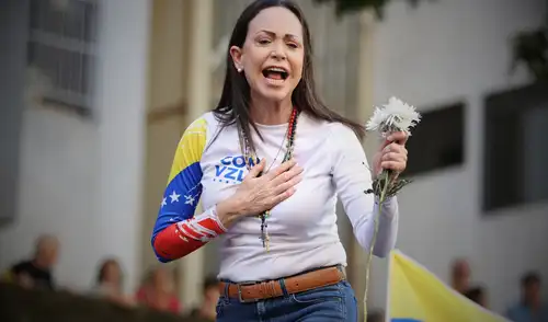 María Corina Machado reaparece en Fox News tras la captura de Nicolás Maduro y acusa a Delcy Rodríguez. María Corina Machado reaparece en Fox News tras la captura de Nicolás Maduro y acusa a Delcy Rodríguez.