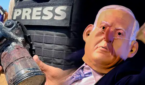 Los medios internacionales son constamente censurados por Israel. Los medios internacionales son constamente censurados por Israel.