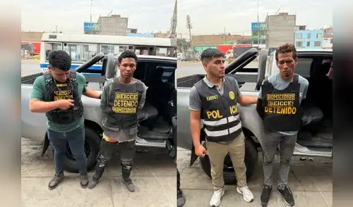 Los Sangre Fría del Sur, detenido0s por la Policía.