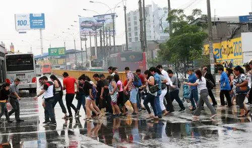 Senamhi eite alerta hasta el 13 de enero por lluvias de verano