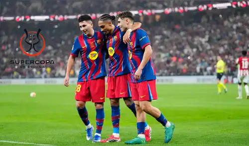El equipo catalán va por su segundo campeonato consecutivo en la Supercopa de España. Foto: composición de LR/FC Barcelona FC Barcelona