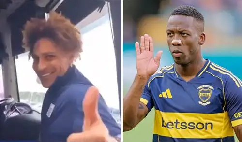 Paolo Guerrero y su reacción al conocer que Luis Advíncula jugará en Alianza Lima. Foto: Composición LR