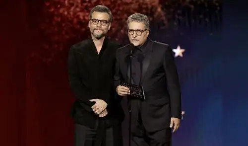El actor Wagner Moura y el director Kleber Mendonça Filho.