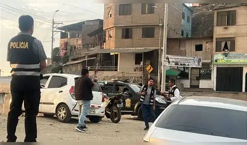 Operativo contra la extorsión.