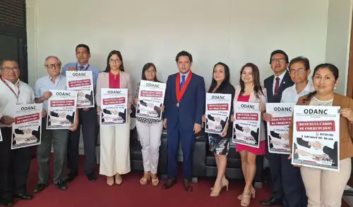 Barrantes solicitó a los administradores difundir información sobre canales de denuncia. Fuente: Difusión. Barrantes solicitó a los administradores difundir información sobre canales de denuncia. Fuente: Difusión.