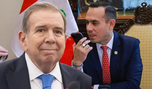 Jerí conversó con el opositor venezolano acerca de la situación en Venezuela.