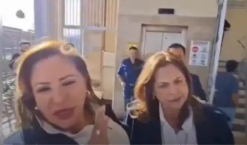 Gladys Aurora López sufrió un atentado con un explosivo dentro del Parlamento de Honduras.