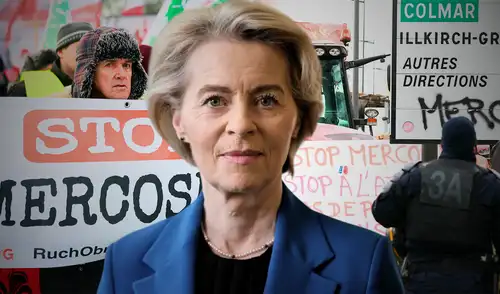 Ursula von der Leyen viajará a Paraguay para firmar el acuerdo entre Unión Europea y Mercosur.