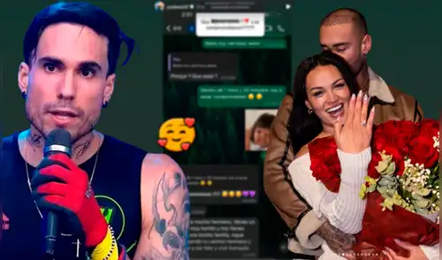 Jota Benz y Angie Arizaga son novios desde enero de 2021. Foto: Composición LR/Instagram. Jota Benz y Angie Arizaga son novios desde enero de 2021.