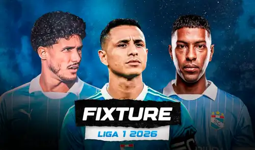 Fixture de Sporting Cristal Liga 1 2026