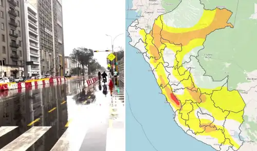 Senamhi anunció que prevé la ocurrencia de episodios de lluvias de verano en la costa hasta el 13 de enero.