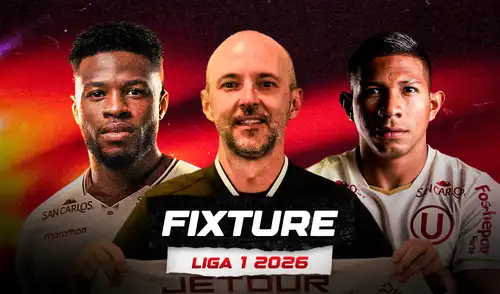 Fixture de Universitario en Liga 1 2026