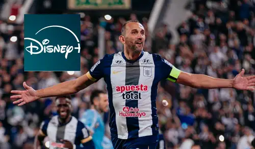 Disney incluyó la imagen de Hernán Barcos. Foto: composición LR/Instagram