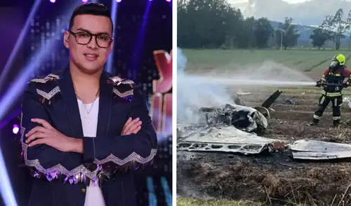 El cantante de 34 años realizada un paseo privado en Boyacá Foto: Composición LR