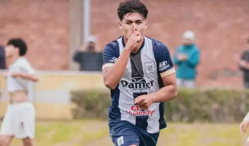 Geray Motta hizo su debut con Alianza Lima. Foto: Instagram