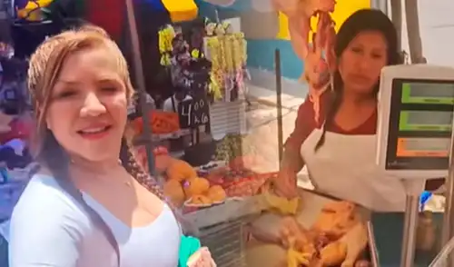 Katty con calle quedó sorprendida por la respuesta que le dio la vendedora sobre el encendido de su balanza.