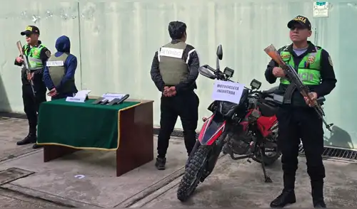 Los detenidos pertenecerían a la banda “Los Paseros de Massiapo", según la Policía. Foto: PNP