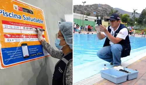 PISCINAS saludables para el vernano 2026 según el Minsa