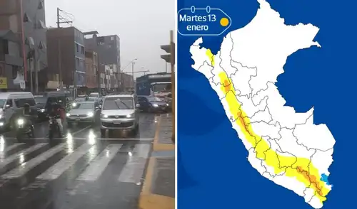 Senamhi advirtió que la costa, sierra y selva se verán afectadas hasta el 13 de enero. Senamhi advirtió que la costa, sierra y selva se verán afectadas hasta el 13 de enero.