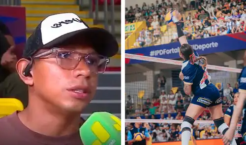 Edison Flores explicó por qué asistió al partido de Alianza Lima por la Liga Peruana de Vóley