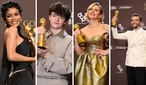 Lista de ganadores de los Golden Globes 2026 Foto: Composición LR
