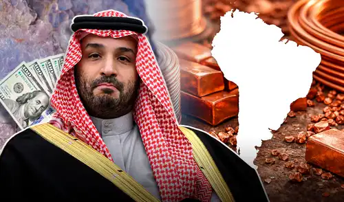 Arabia Saudita planea transformar a este país de América Latina en el 'rey' del cobre y del litio en el mundo, según su plan Visión 2030.