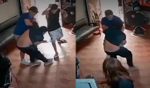 Los delincuentes atacaron al hombre sin importar la presencia de testigos en el spa del Rímac.