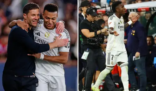 Vinicius Junior y otros seis jugadores no se despidieron de Xabi Alonso tras su salida del Real Madrid