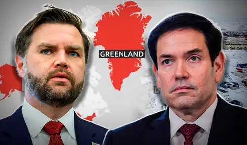 JD Vance y Marco Rubio serán los altos funcionarios del Gobierno de Donald Trump que se reunirán con los representantes de Groenlandia y Dinamarca el miércoles 14 de enero.