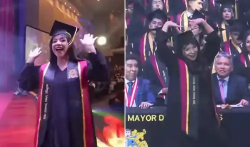 Estudiante de Economía sorprende al bailar k-pop en su graduación de la UNMSM