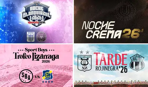 La mayoría de partidos de presentación se jugarán entre el 24 y 25 de enero. Foto: composición de LR/Alianza Lima/Universitario/Sport Boys/FBC Melgar