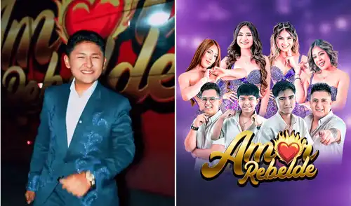 Amor Rebelde presentó a Mathías Zevallos como nuevo integrante de su agrupación.