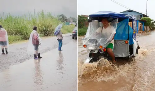 Senamhi advierte que lluvias continuarán el selva hasta el viernes 16 de enero