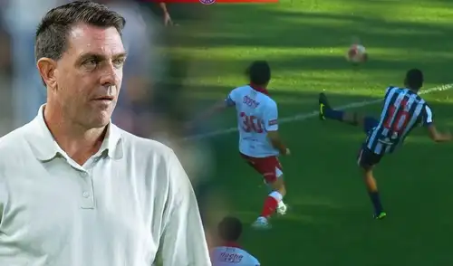 Pablo Guede recriminó a Sergio Peña en plena derrota de Alianza Lima ante Unión