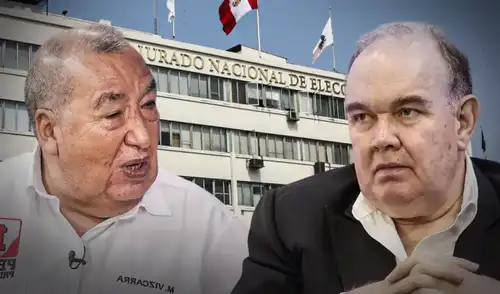 Candidaturas de Perú Primero y Renovación Popular podrían ser retiradas de las Elecciones 2026 | Composición: LR. Perú Primero, Renovación Popular