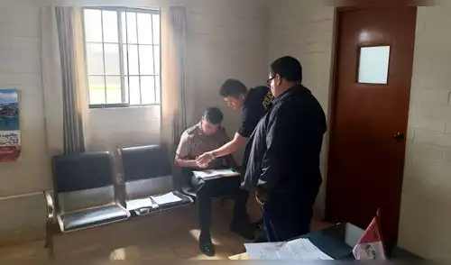 Policía investigado en Moquegua. Foto: Ministerio Público.