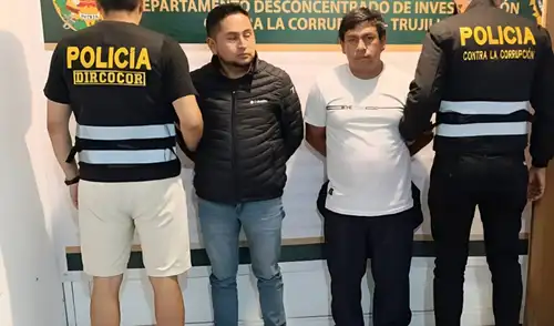 La intervención fue realizada por el Departamento de Investigación Contra la Corrupción.