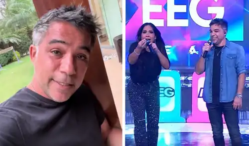 Renzo Schuller se despide de 'EGG' Foto: Composición LR