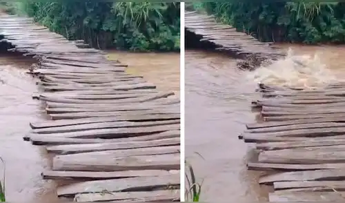 Pobladores quedaron aislados e incomunicados. Foto: Composición LR / Cortesía