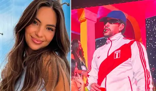 La presentadora Natalie Vértiz apareció en 'La Casita' de Bad Bunny este viernes 16 de enero.