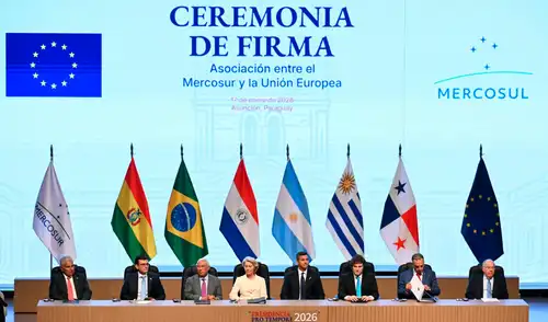 Mercosur y Unión Europea firman histórico acuerdo comercial
